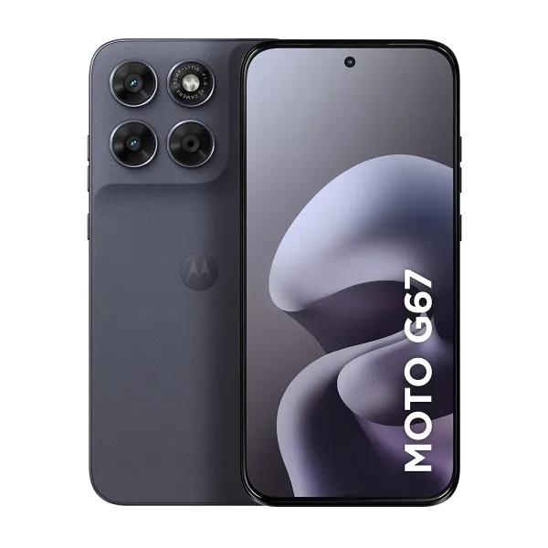 Smartphone Motorola Moto G67 5g - 128gb 12gb (4gb Ram + 8gb Ram Boost) Camera 50mp Sony Lytia 600, Tela 1.5k Extreme Amoled 120hz, Ultrarresistente - Chumbo